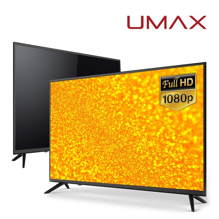 유맥스 FHD DLED TV, 81cm(32인치), MX32F, 스탠드형, 자가설치 대표 이미지 - 소형 TV 추천