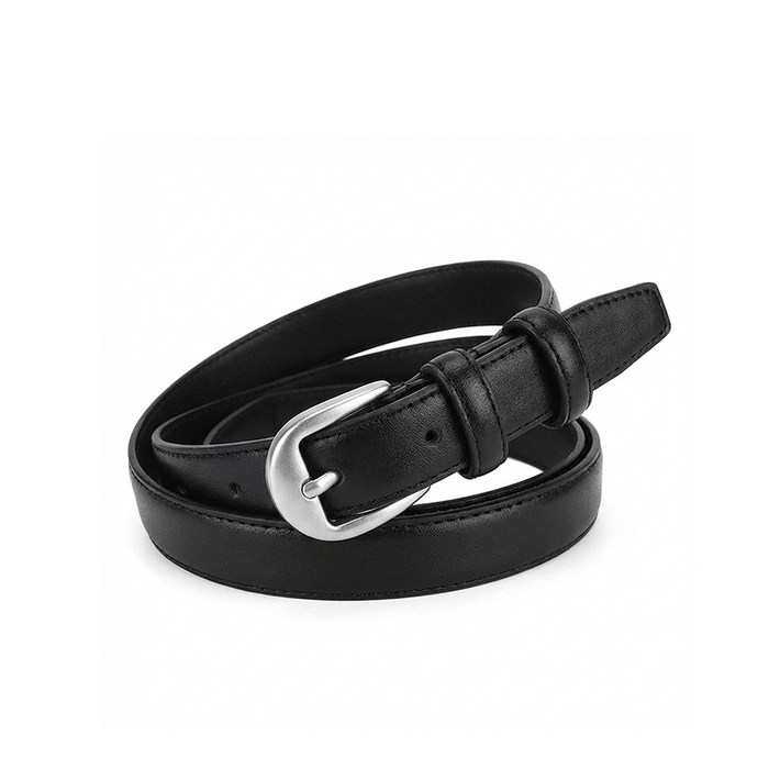프렌티 베이직 여성 가죽벨트 허리띠