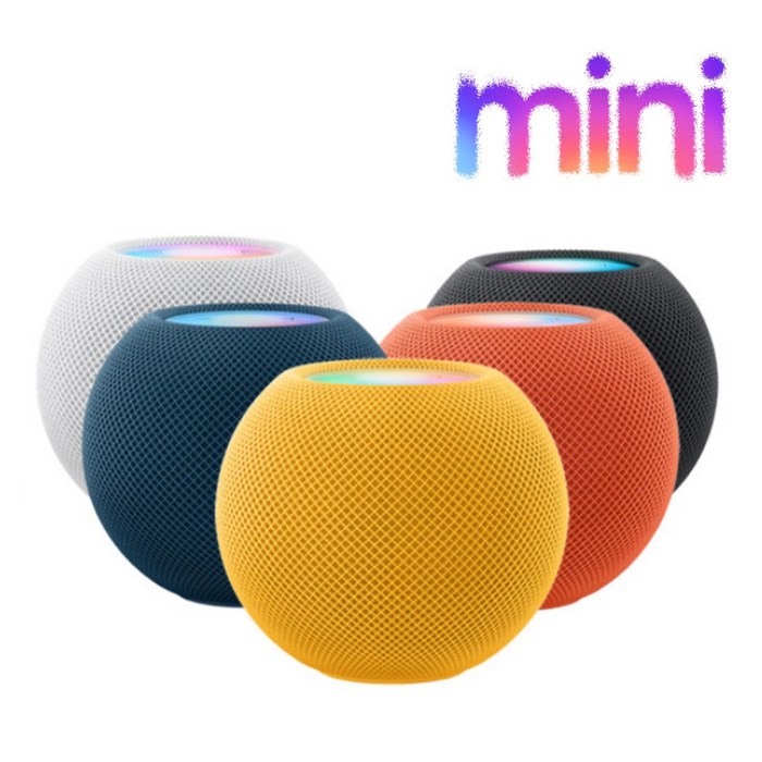 애플 홈팟 미니 Apple Homepod Mini 정품, 스페이스그레이, MHY53CH/A 대표 이미지 - 애플 블루투스 스피커 추천