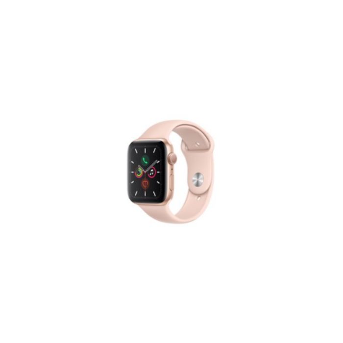 Apple 애플워치5 GPS + 셀룰러 44mm 스포츠밴드 S/M + M/L + 알루미늄케이스, 골드(MWWD2KH/A),핑크 샌드(밴드), GPS+Cellular 대표 이미지 - 애플워치 셀룰러 추천