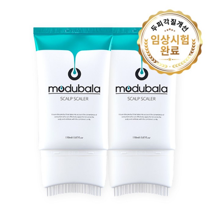 모두발라 두피스케일러 비듬각질 두피스케일링 2개 세트, 모두발라 두피스케일러 x 2 set 대표 이미지 - 샴푸 브러쉬 추천