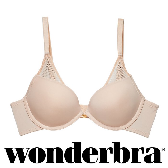 [Wonderbra] 원더브라 에센셜 플런지 베이지 브라 1종 WBWBR2M21T 대표 이미지 - 살색 브라 추천