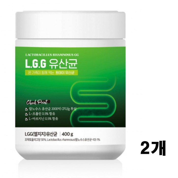 LGG 유산균 락토바실러스 람노서스 유산균 엘지지 분말 프락토올리고당 포스트바이오틱스 낙산균 람소스, 350g 대표 이미지 - LGG 유산균 추천