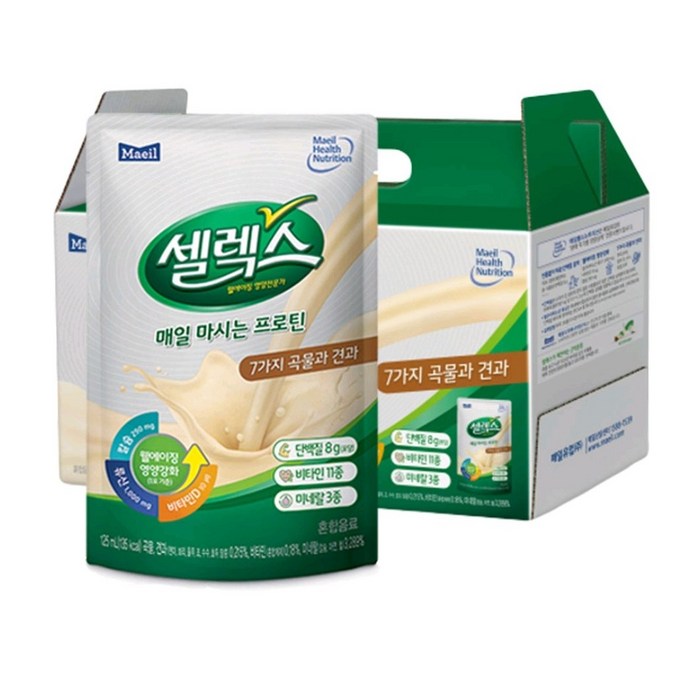 셀렉스 매일 마시는 프로틴, 125ml, 14개 대표 이미지 - 단백질 음료 추천