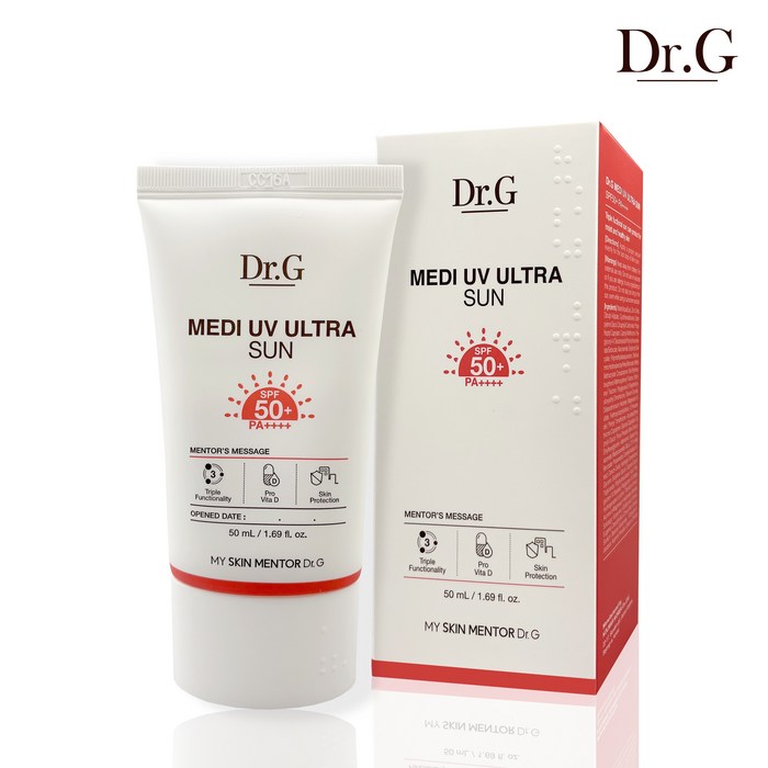 Dr.G 닥터지 메디 UV 울트라 선, 50ml, 3개