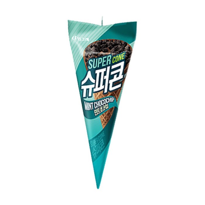 빙그레) 슈퍼콘 민트초코(유산슬) 1박스 (24개입), 알락잇쿠팡 1 대표 이미지 - 민트초코 아이스크림 추천