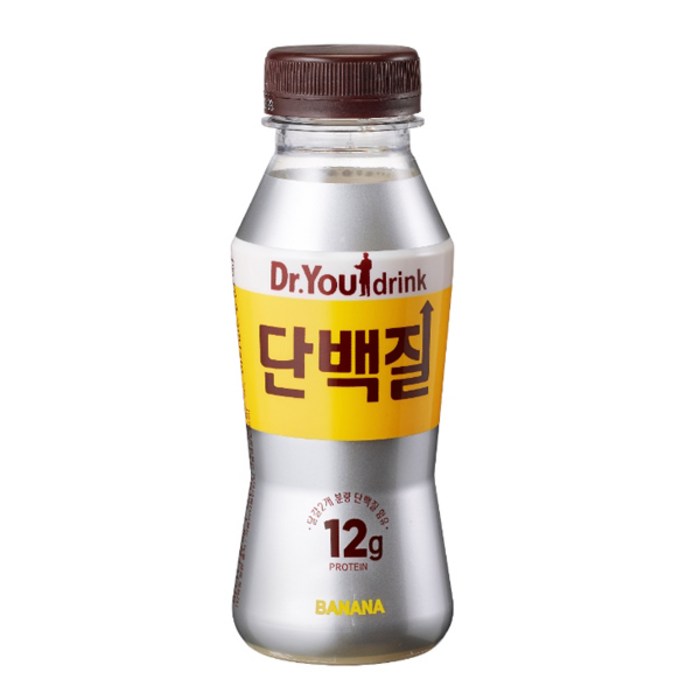 닥터유 드링크 단백질 바나나맛, 240ml, 24개 대표 이미지 - 바나나맛 프로틴 추천