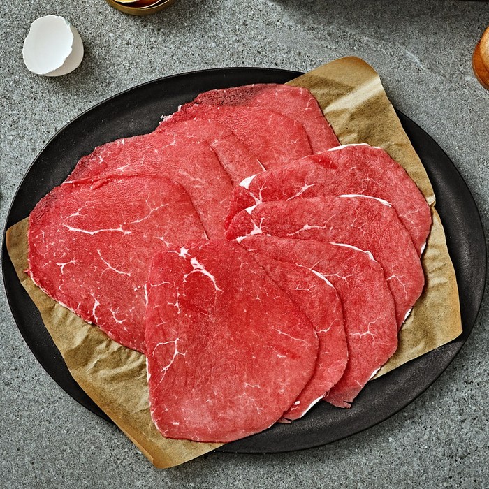 누리푸드 청정우 홍두깨살 육전구이용 250gX3팩, 1개 대표 이미지 - 육전 맛집 추천