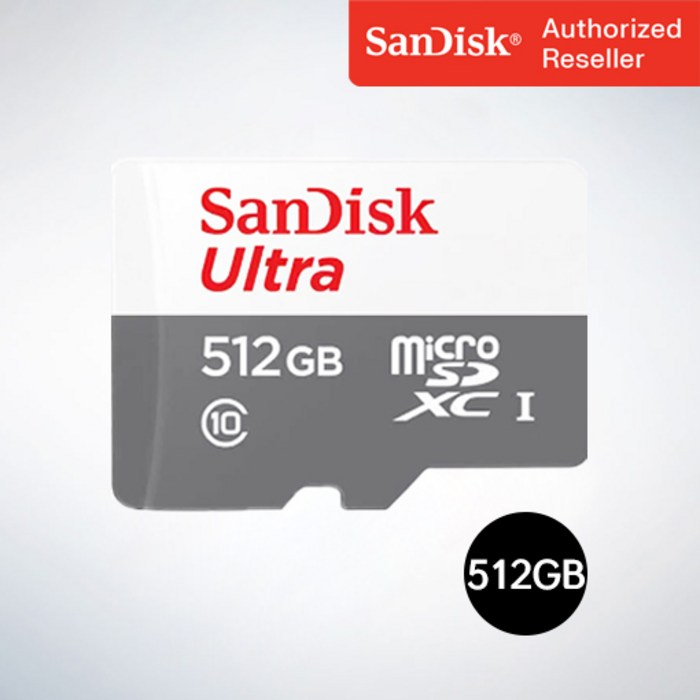 샌디스크 마이크로 SD카드 SDXC  ULTRA 울트라 QUNR 512GB