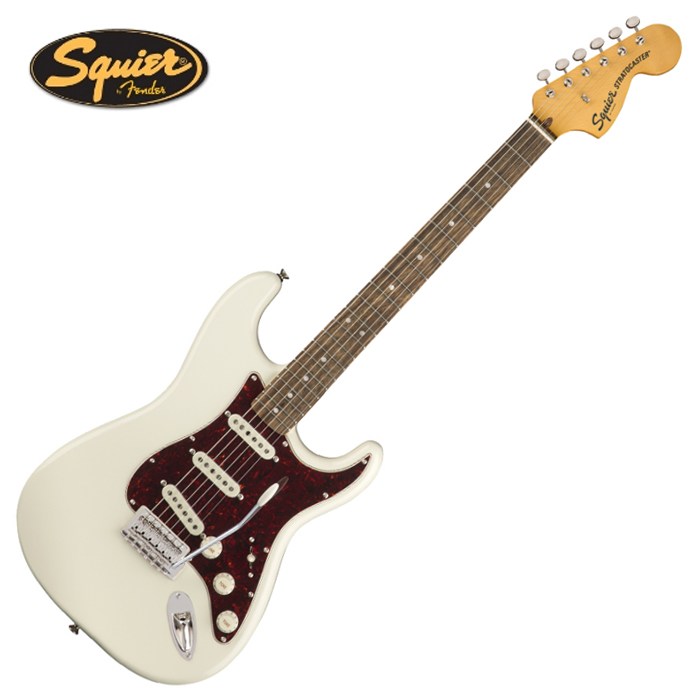 스콰이어 CLASSIC VIBE 70S STRATOCASTER LRL 일렉기타, 블랙 대표 이미지 - 스콰이어 클래식 바이브 추천