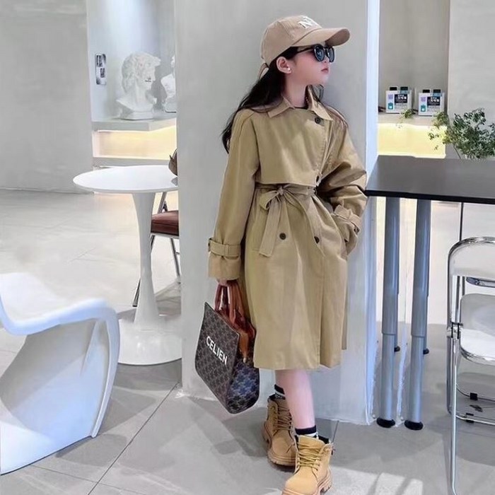 주니어 초등 유아 여아 남아 간절기 봄 가을 트렌치코트