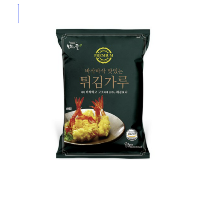 농부의뜰 튀김가루, 1kg, 1개 대표 이미지 - 튀김가루 추천