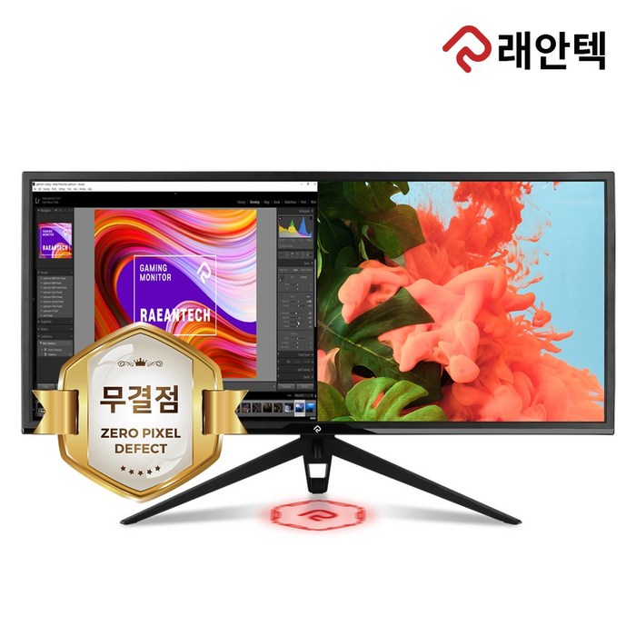 래안텍 86.7cm WQHD 울트라와이드 게이밍 모니터, EdgeArt QA3410P HDR(무결점) 대표 이미지 - 울트라 와이드 모니터 추천