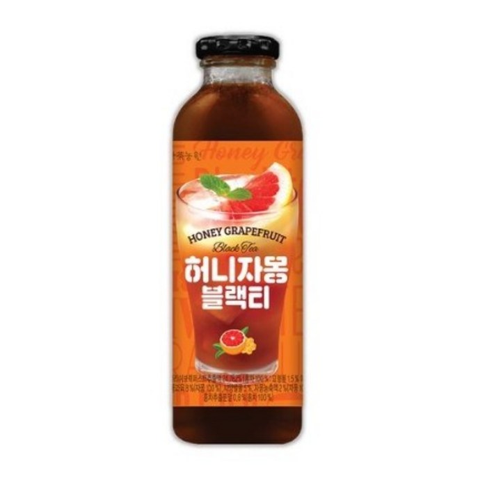 다농원 허니자몽 블랙티, 600g, 1개 대표 이미지 - 자몽 블랙티 추천