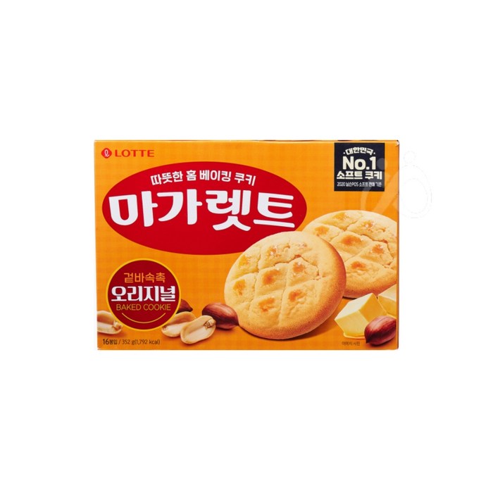 롯데제과 마가렛트 오리지널, 352g, 3개 대표 이미지 - 롯데제과 추천