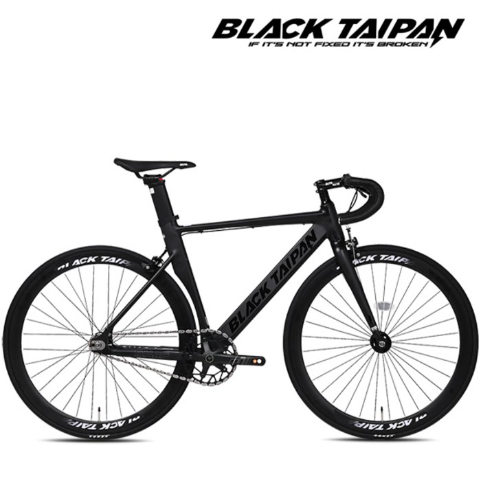 2025 블랙타이판 경량 알루미늄 에어로 픽시자전거 와프 700C 완조립