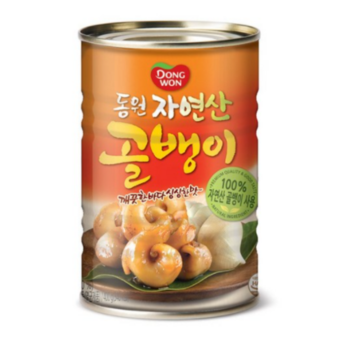 동원 자연산 골뱅이, 400g, 10개 대표 이미지 - 키조개 추천