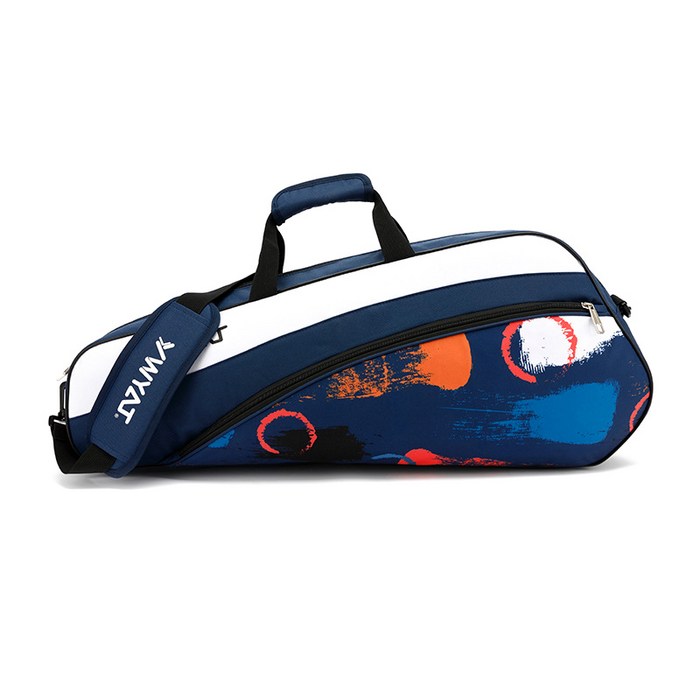 STARRY 대용량 테니스 가방 방수 다목적 배드민턴 스쿼시가방 2단가방, 푸른 색 대표 이미지 - 테니스 가방 추천