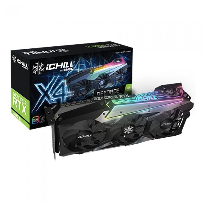 INNO3D iChiLL 지포스 RTX 3080 Ti D6X 12GB X4 대표 이미지 - 딥러닝 GPU 추천