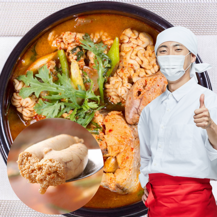 먹사부 냉장 알탕 밀키트 재료 알 곤이 고니 명란 동태 양념 찌게 찌개용 모듬 세트, 산더미알탕, 1팩 대표 이미지 - 연안식당 추천