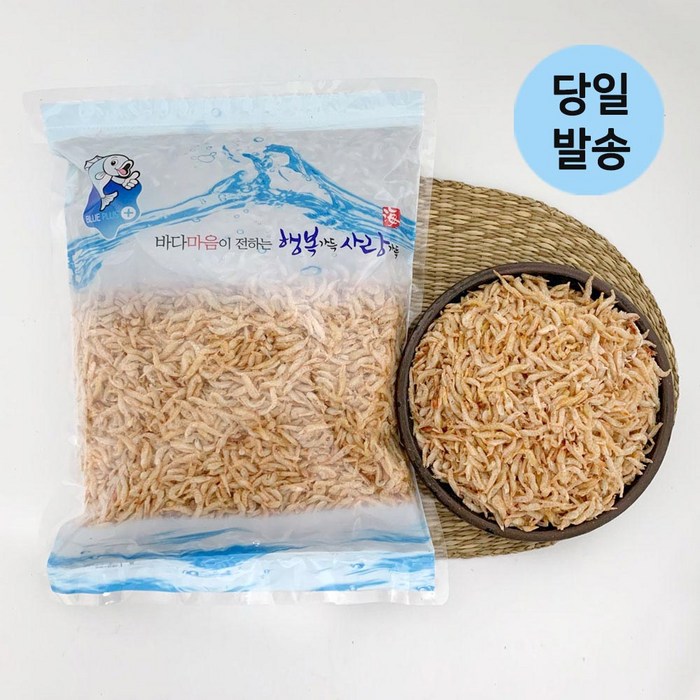 울돌목 국내산 보리새우 500g 건새우 볶음용 육수용 지퍼백포장 대표 이미지 - 보리새우 추천
