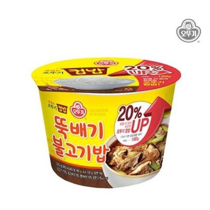 오뚜기 뚝배기 불고기밥 증량, 320g, 3개 대표 이미지 - 비빔밥 추천