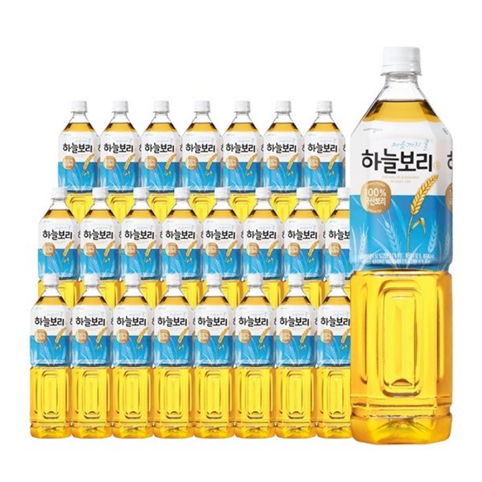 웅진 하늘보리, 1.5L, 24개 대표 이미지 - 보리차 음료수 추천