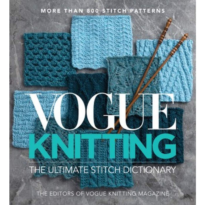 Vogue Knitting the Ultimate Stitch Dictionary, Sixth & Spring Books, English, 9781970048001 대표 이미지 - 스프링 책 추천