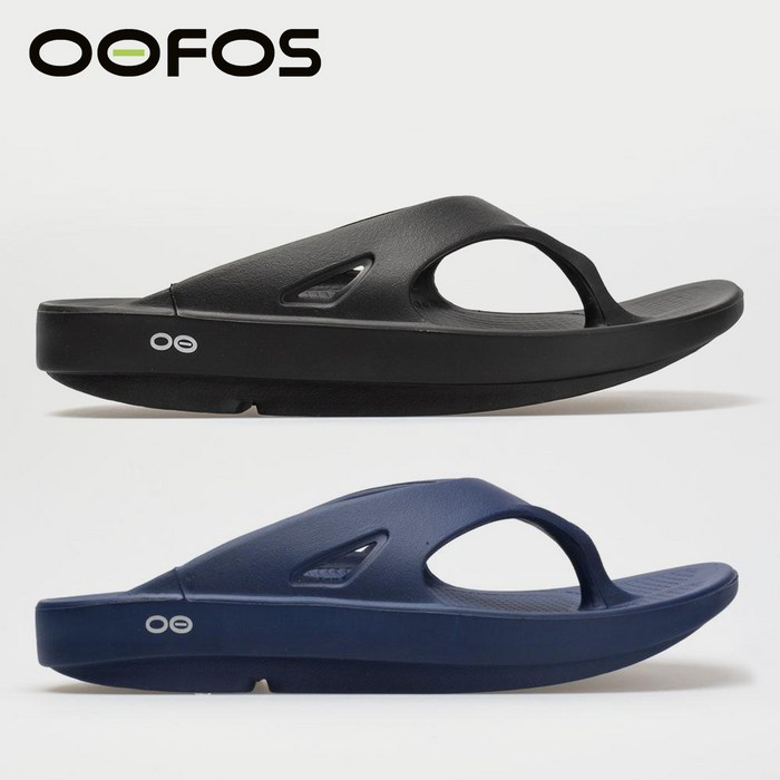 [미국정품] 341914 우포스 남성 슬리퍼 OOFOS OOriginal Sandal - Black 대표 이미지 - 우포스 쪼리 추천