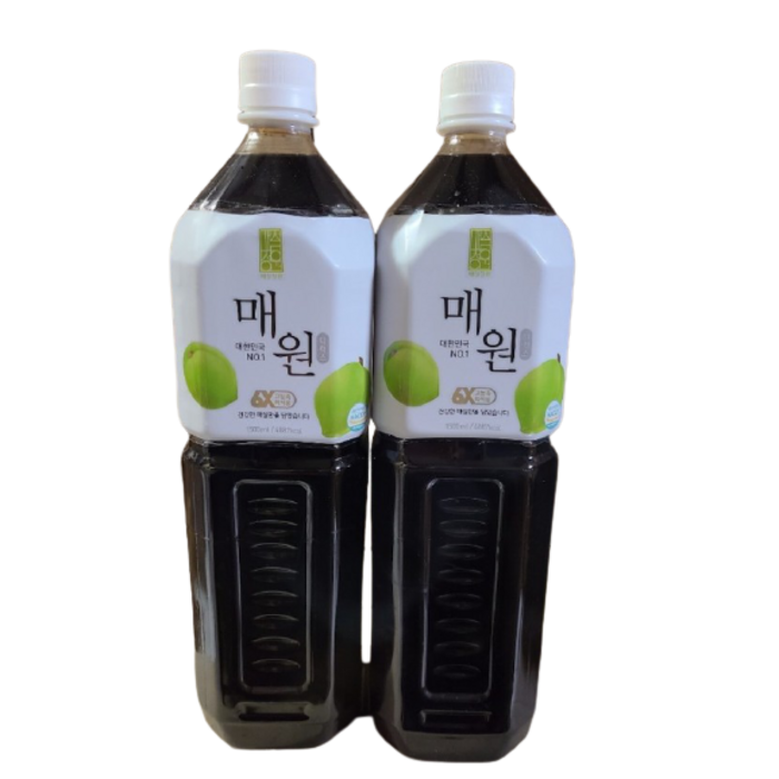 보해 매원 1.5L 매실원액, 2개 대표 이미지 - 매실청 추천