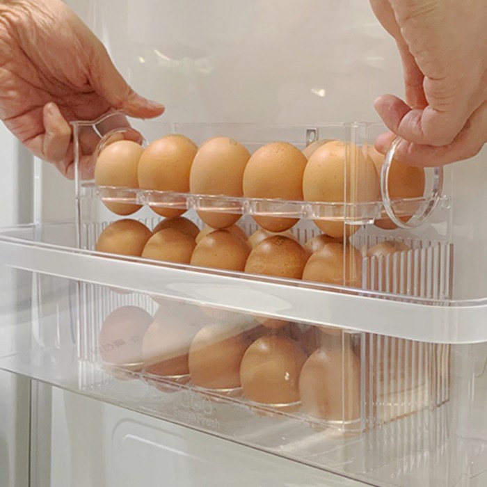 이지&프레시 Auto 계란보관함 100% 국내생산 에그 트레이 30구 14,900