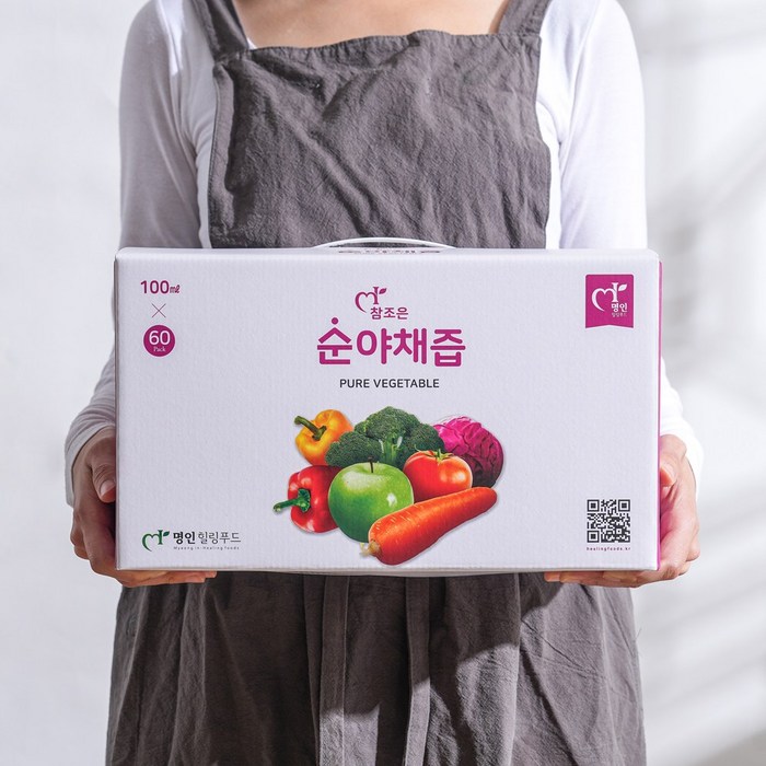 명인힐링푸드 참조은 순야채즙, 60팩, 100ml 대표 이미지 - 하루야채 추천