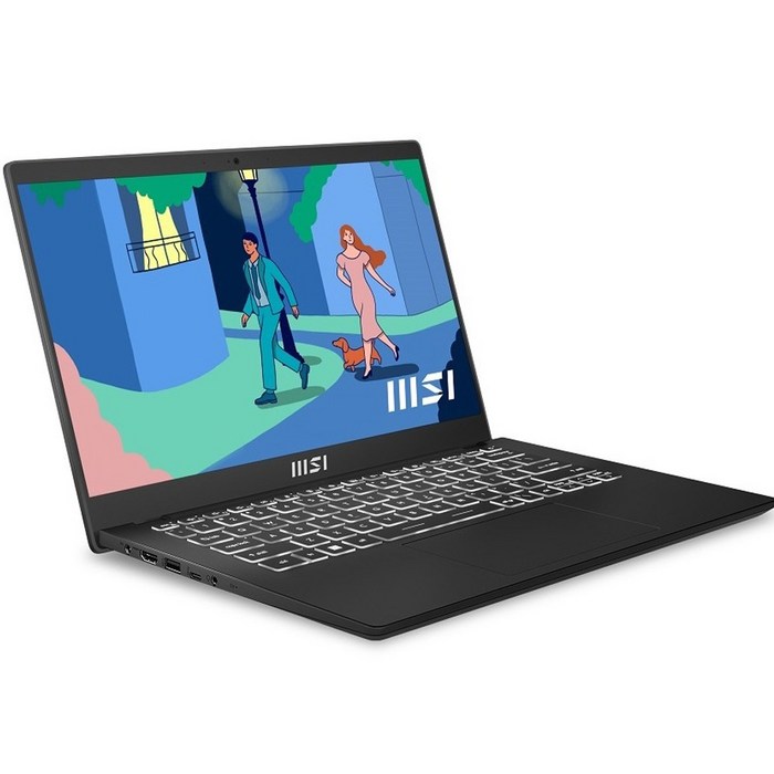 MSI 2023 모던 14, 매트블랙, 512GB, 8GB, Free DOS, MODERN 14 C7M-237XKR 대표 이미지 - 가성비 노트북 추천