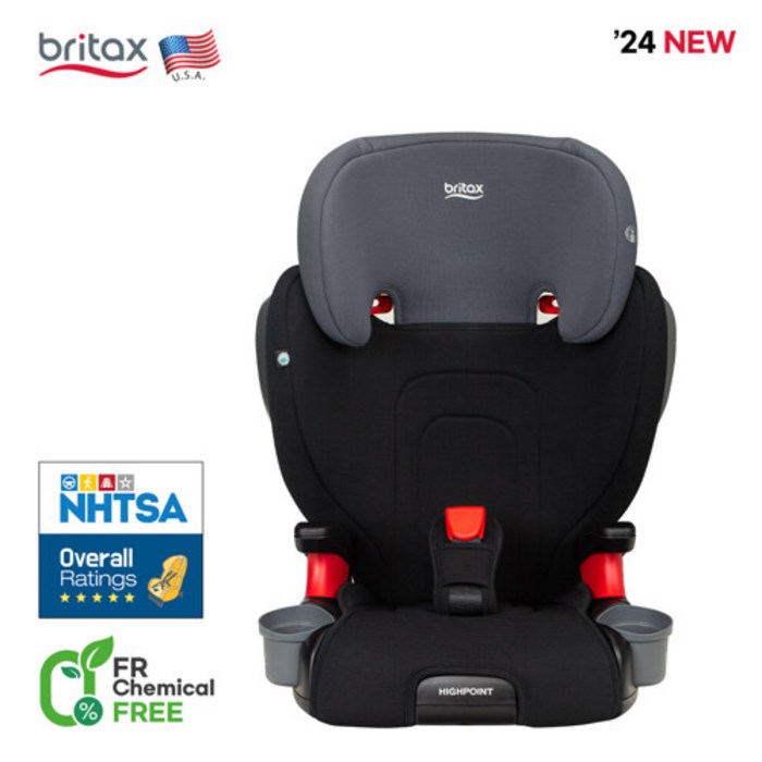 브라이텍스 [브라이텍스] NEW 하이포인트 블랙옴브레 주니어카시트[ISOFIX]