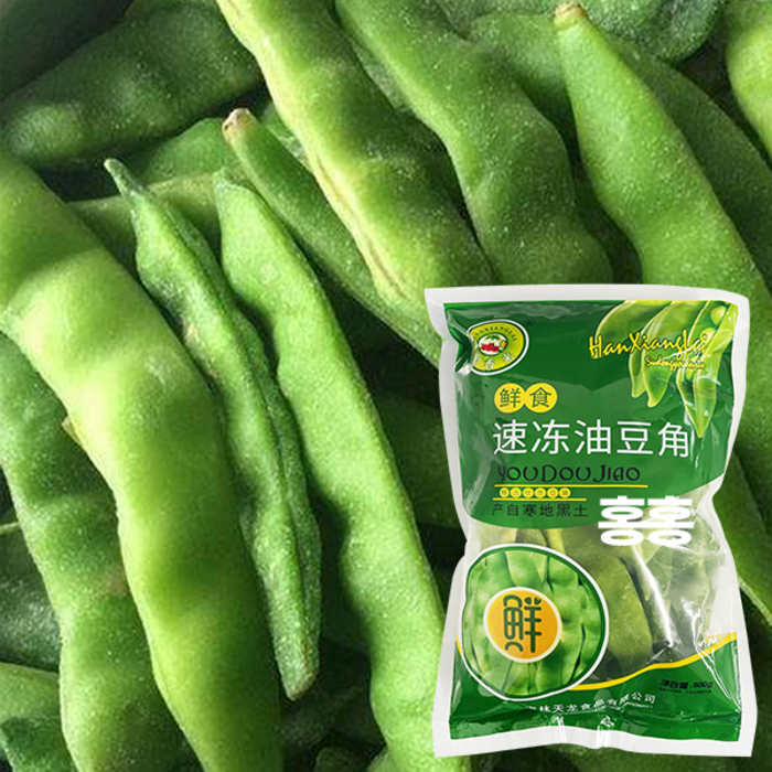 홍홍 중국식품 중국수입 단콩 냉동삶은강낭콩 뚜절 냉단, 1개, 500g 대표 이미지 - 중국 당면 추천