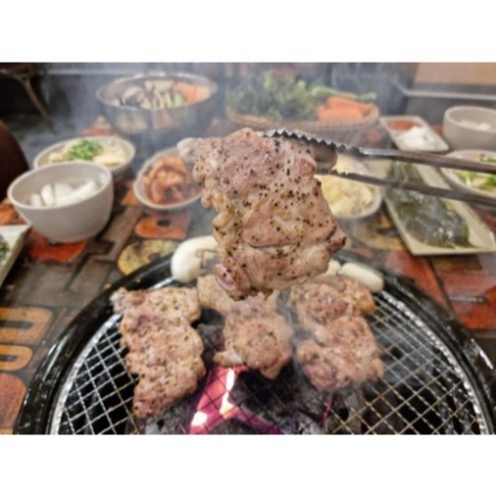 남이섬꼬꼬 소금구이 숯불닭갈비 당일배송, 800g 대표 이미지 - 투뿔 등심 추천