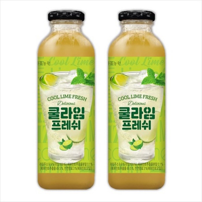 다농원 코디얼 쿨라임프레쉬 600gx2개, 600g, 2개, 상세페이지 참조, 상세페이지 참조 대표 이미지 - 쿨라임 추천