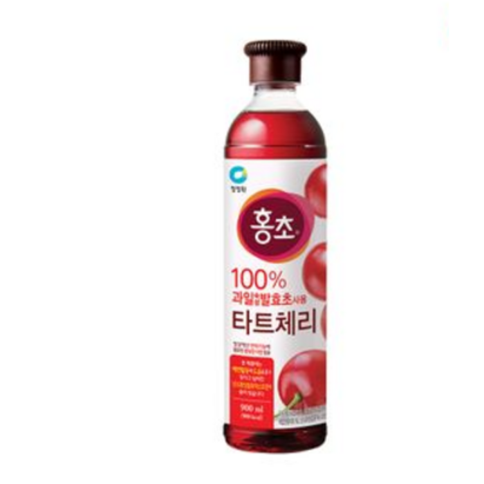 청정원 홍초 타트체리 100% 과일숙정 발효초, 3개, 900ml 대표 이미지 - 깔라만시 원액 추천