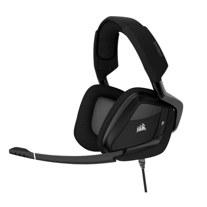 커세어 VOID PRO Stereo Carbon 게이밍 유선헤드셋 - 북미판 벌크포장 대표 이미지 - 커세어 헤드셋 추천