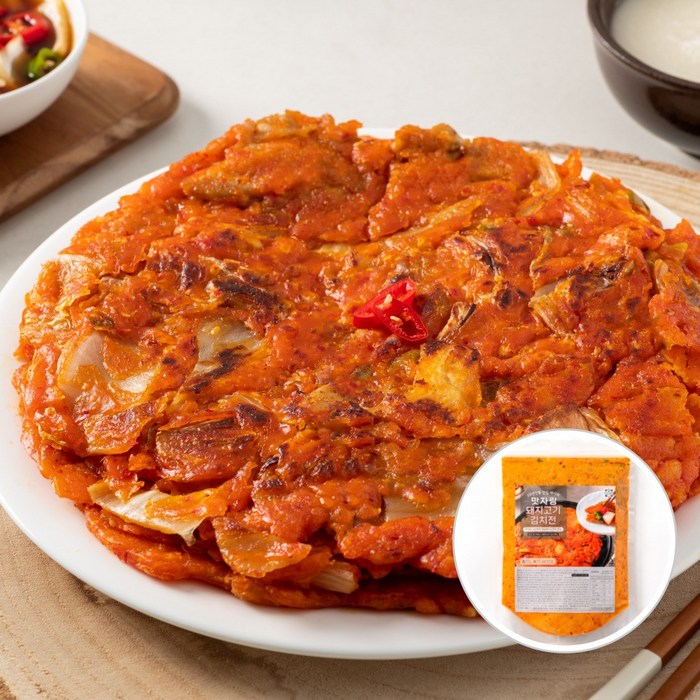 김치전 반죽 밀키트 500g 김치부침개 캠핑밀키트 대표 이미지 - 김치전 추천