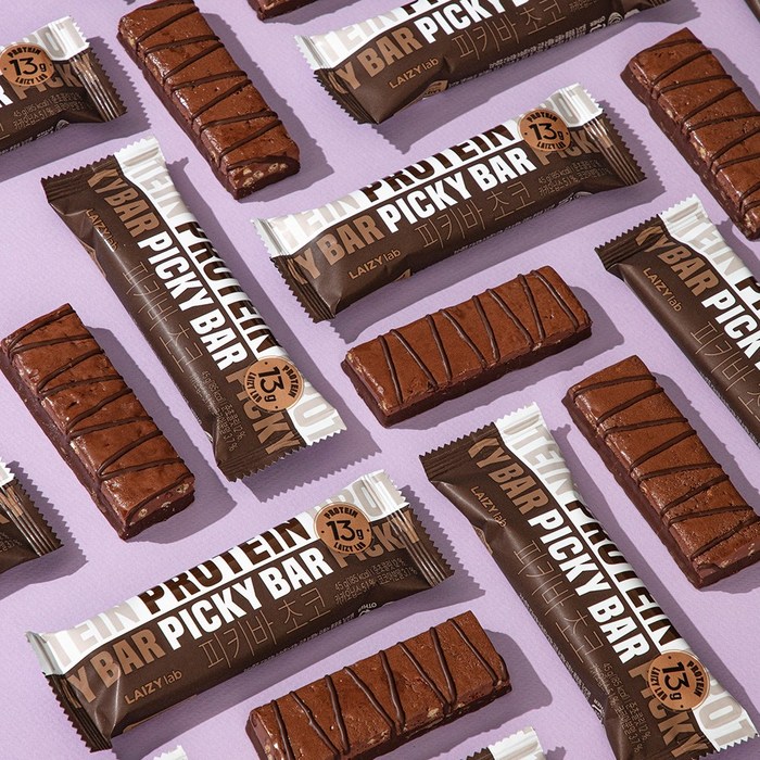 레이지랩 프로틴바 피키바 초코 45g 10개, 1개, 450g 대표 이미지 - 단백질칩 추천