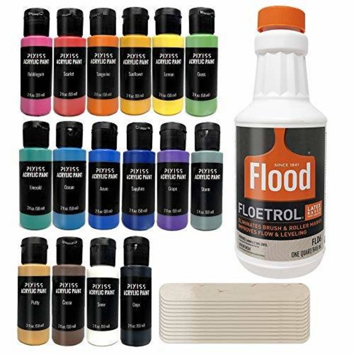 Floetrol Pouring Medium for Acrylic Paint Pouring Bundle 1-Qua/537227, 상세내용참조