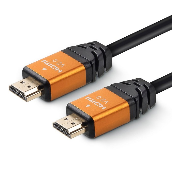 GARZER HDMI 2.0 UHD 4K 2M 3M 5M 10M 최고급형 순동 케이블, HDMI 2.0 최고급형 1.8M 대표 이미지 - HDMI 케이블 추천