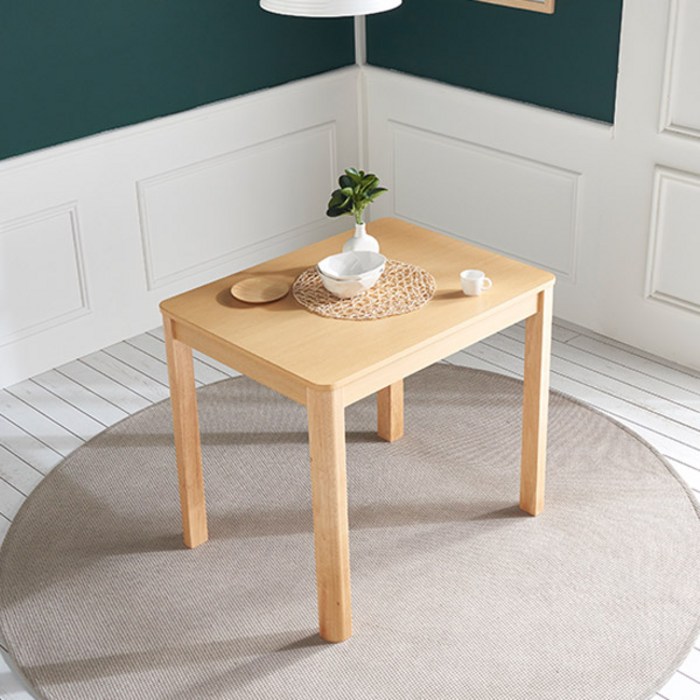 삼익가구 삼익가구데일 2인용 원목 식탁 테이블 식탁테이블입식테이블
