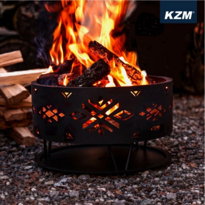 카즈미 써클 딜라이트 MX 스타일리쉬 감성캠핑 트렌디한 불멍화로대