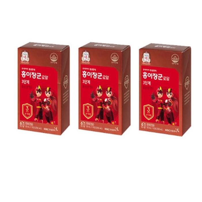 정관장 홍이장군 로얄 3단계 20ml x 30포 (겉케이스 없음) 대표 이미지 - 홍삼정 추천
