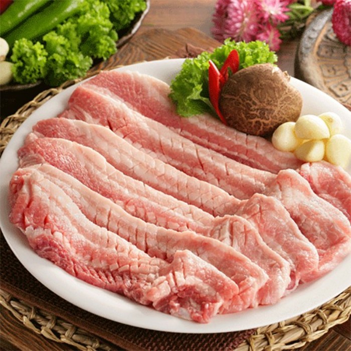 가야촌 가야촌) 냉장 오겹살 구이용/벌집칼집, 500g, 1개 대표 이미지 - 칼집 삼겹살 추천