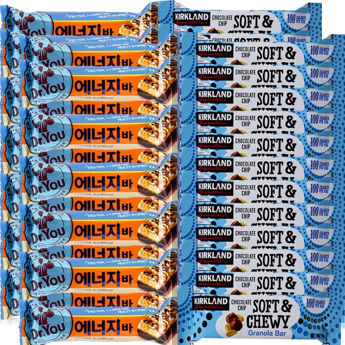 닥터유 에너지바 24개+ 그래놀라바 24개 간식 초코바 코스트코 대표 이미지 - 일본 초콜릿 추천