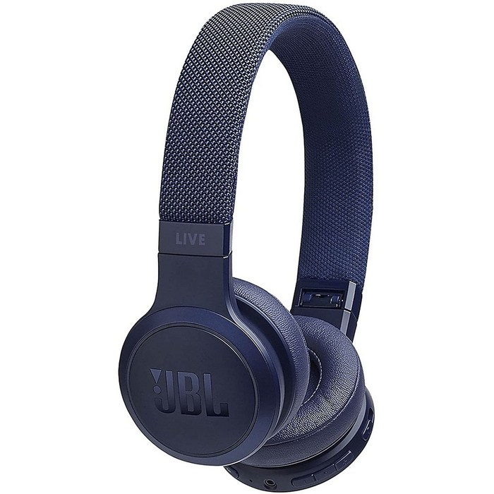 제이비엘 라이브 400BT 온-이어 와이어리스 블루투스헤드폰, Blue 대표 이미지 - JBL 헤드폰 추천