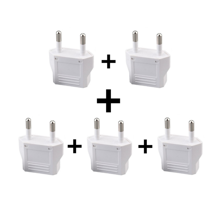 5개 유럽형 변환 돼지코 플러그 미국 중국 변환 어댑터 EU US 4.7mm 110v 220v plug, 업그레이드 유럽형 화이트5개 1세트 5개 유럽형 변환 돼지코 플러그 미국 중국 변환 어댑터 EU US 4.7mm 110v 220v plug, 업그레이드 유럽형 화이트5개 1세트
